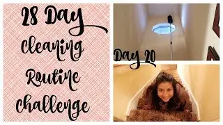 28 Day Cleaning Routine Challenge | Dusting High Ceilings