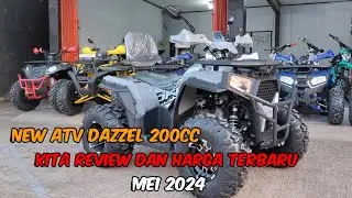 ATV TERBARU DI BULAN INI DAZZEL 200CC MATIC KITA REVIEW DAN KASIH HARGA BAGUS