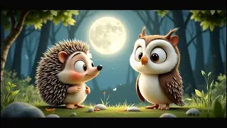 Satuja Lapsille - 🦉Siili ja P&ouml;ll&ouml; Satu