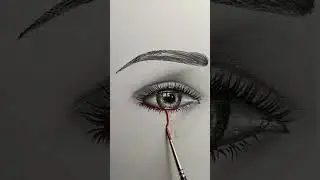 🥺 emotional eye sketch #shorts#youtubeshorts