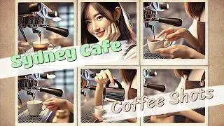 ☕ COFFEE SHOTS at SYDNEY Beaches CAFE: Behind the Beans Vlog | Popular Australian Coffee Location☀️