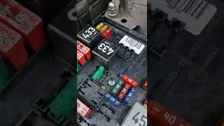 Audi A3 2003 front wipers fuse location