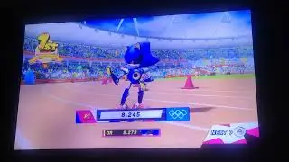 (beaten) M&S London 2012 Wii 100m Sprint 8.245 pb