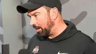 Ohio State head coach Ryan Day discusses victory against UCLA