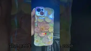 Elegant 3d printed phone case with floral design #phonecase #flowers