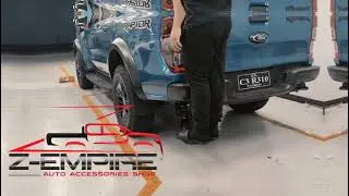 T-STEP & PROLIFT TAILGATE ASSIST INSTALLED ON FORD RANGER RAPTOR