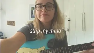 strip my mind by red hot chili peppers (cover)