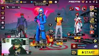 BILLA LIVE (10/50) -FREE FIRE LIVE STREAM - RUSH GAME PLAY #freefire #live