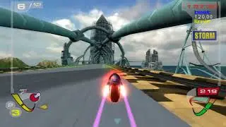 XGIII Extreme G Racing Rubidium League 500G Race on Oceania 4K UHD 60Fps [GAMECUBE DOLPHIN]