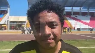 DENILSON ANDONAYRE, JUGADOR DE BEATITA DE HUMAY, TRAS LA VICTORIA SOBRE DANIEL DEL SOLAR