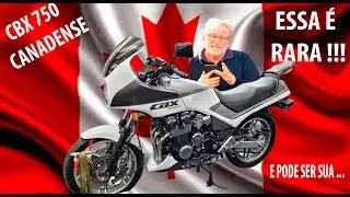 CBX 750 CANADENSE/ESSA É RARA E PODE SER SUA!