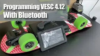 Programming VESC 4.12  Using Bluetooth | Single Motor | DIY Electric Skateboard | Hoverboard EP. 4