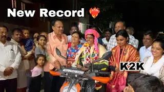 Welcome home chinni after 6000kms in 9 days k2k 🥹❤️‍🔥| #dharwad #k2k #karnataka #hubli #bvb #fpy |
