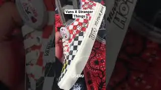 Awesome Vans X Stranger Things on hand #shorts #vans #vansxstrangerthings #strangerthings