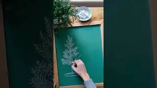 Make some holiday art with me! #short