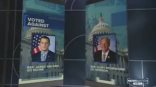 House advances $1.9T relief bill to senate, 2 Democrats vote against, no Republican support