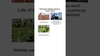 American college campus starter pack meme #Memes #usa