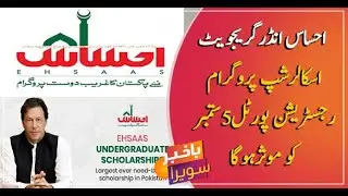 Ehsaas undergraduate scholarship portal to open on September 5