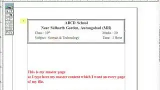 Adobe Pagemaker Master Page Trick