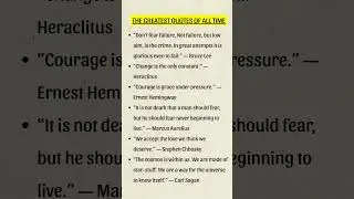 THE GREATEST QUOTES OF ALL TIME P2 #inspiration #motivation #motivationalquotes #quotes #philosophy