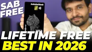 Best Lifetime Free Credit Card 2026 | Free Amazon Voucher, Free Lounge & Movies