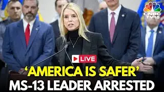 Pam Bondi LIVE: Top MS-13 Gang Leader Arrested By Federal Agents in Virginia, AG Bondi says | N18G