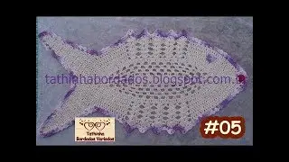TAPETE PEIXE EM CROCHÊ #05