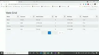Multi Column Sorting and Filtering in ASP.net MVC Core using Non Factor Grid