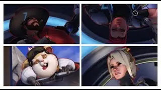Overwatch 2: Ana Sleep Dart on Everyone (Including LifeWeaver)