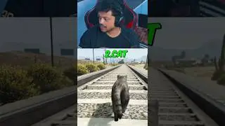 💥Going Under TRAIN in GTA 5  🤯  #shorts #gta5  #viralshorts  #gta5shorts  #gta