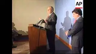USA: PAKISTANI DIPLOMAT ZAMIR AKRAM INDIA PRESS CONFERENCE