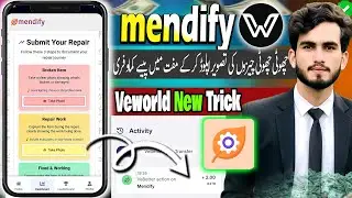 mendify  working method video | Veworld New Earning method 2025|