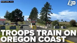 Oregon National Guard trains on coast for Portland deployment; mission details unclear