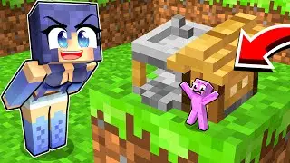من يبني أصغر بيت في ماينكرافت يفوز 🏠✨