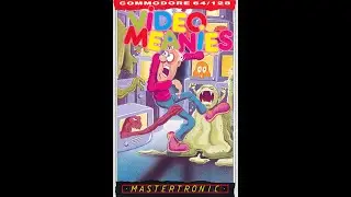 Commodore 64 Tape Loader Mastertronic Video Meanies 1986