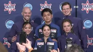 Pairs Free Skate Press Conference | 2024 Skate America ISU Grand Prix