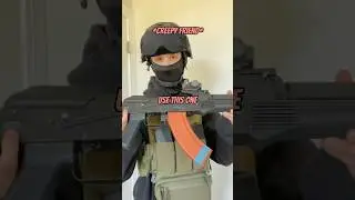 When ur creepy friend lets u borrow his &ldquo;airsoft&rdquo; gun💀😂WATCH TIL THE END😂 #darkhumour #airsoft