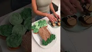 Monkey Pull-Apart Cupcakes #Shorts