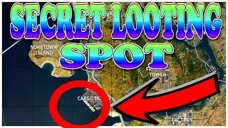SECRET LOOTING SPOT ON COD BO4 BLACKOUT