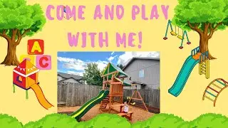 Building Tucson swing set playground for Emma || #summer22 #playground #backyard || Legorio vlog