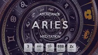 Meditation  |  High Vibration  |  Attract Abundance For:   ♈️ ARIES #meditationmusic