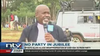 DP Ruto's allies now demanding for an audit of Jubilee party's financial report
