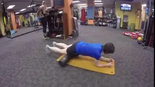 Foam Roll Quads