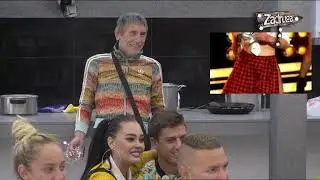 Zadruga 2 - Zadrugari gledaju nastupe sa 