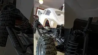 HOW TO MOUNT A TAMIYA SAND SCORCHER BODY TO AXIAL SCX10 CHASSIS #RC Pete's FPV WORKSHOP #PAPA ROACH🪳