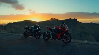 YAMAHA R7 INSANE SUNSET RIDE