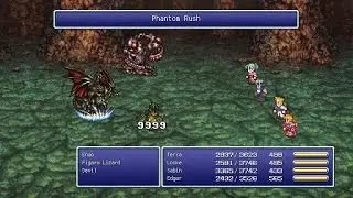 FINAL FANTASY VI Phantom Rush + Quick Combo 20k Damage Per Turn