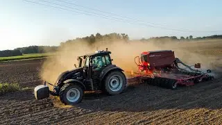 🇵🇱 ☆ Pustynny Siew Rzepaku 2024 w Gr Hollup 🇵🇱 ☆Valtra T215 & Pronto 6 Dc✔︎ATR