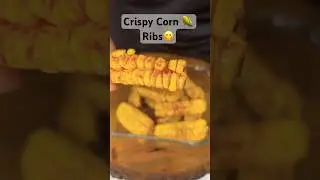 🌽 Crispy Corn Ribs Recipe | Spicy Street Style Snack 🌶️ Easy & Tasty! 😋 #shorts