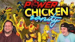 TEACHING POWERBANG HOW TO BE A CHICKEN 😂🐔